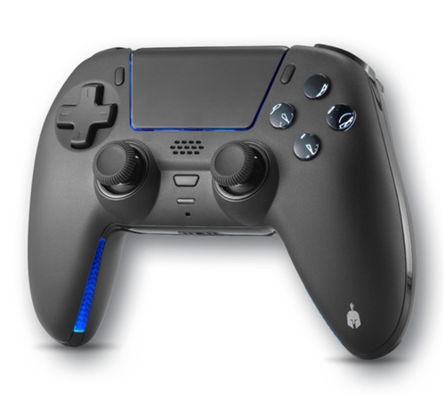 Spartan Gear - Sarissa Wireless Controller (BLACK) (PS4/PS5/PC/SWITCH) + 1 Extra Faceplate