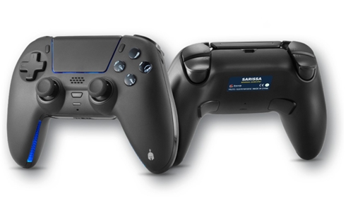 Spartan Gear - Sarissa Wireless Controller (BLACK) (PS4/PS5/PC/SWITCH) + 1 Extra Faceplate