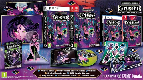 Keylocker: Turn Based Cyberpunk Action - Collectors Edition (PS5)