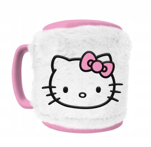 Hello Kitty (Pink Bow) Fuzzy Mug