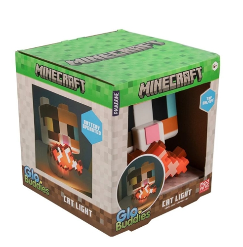 Minecraft Cat GloBuddies Light (15 cm)