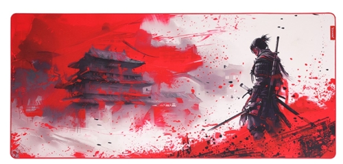 Mouse Pad, MONKA ZOWA XXL, Red-white, 1200 x 600 x 3.5 mm