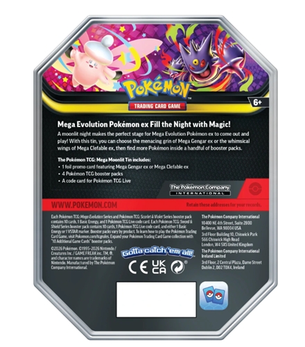 Pokemon TCG: Mega Moonlit Tin