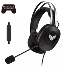  ASUS TUF Gaming H1 GEN II headphones, wired, black (SALE)